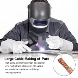 HZXVOGEN WP17V TIG Welding Torch 4M Cable Tig Welder Gun Torches With 10-25mm² Quick Connector For Soldering Welding Equipment