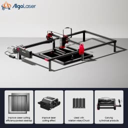 10W Laser Engraver Cutter Easy to Operate Making Christmas Gifts Personalized Gifts Business Cards DIY CNC Machine for Wood