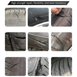 Automobile Tire Repairing Glue Tire Repair Glue Rubber Tube Puncture Kit Repair Cement Rubber Cold Patch Solution Motor Bicycle