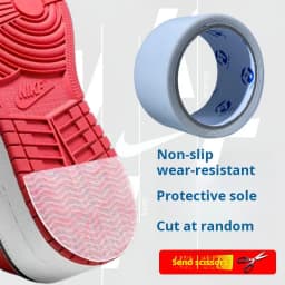 Anti-Slip Grip Tape for Shoe Soles – Wear-Resistant, DIY, Freely Trimmable, Diamond Texture, Super Sticky, Non-Slip Heel Pads