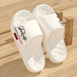 Men's Outdoor Slippers, Lightweight And Soft Cloud-Like Comfortable Home Slippers For Women, Unisex, With Simple Printed Pattern