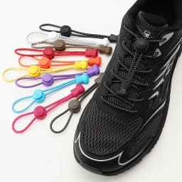 No-Tie Elastic Shoelaces, Multi-Color Quick Lock Laces, Reflective Lazy Strings for Sneakers & Outdoor Footwear 1Pair/2Pairs