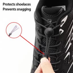 No-Tie Elastic Shoelaces, Multi-Color Quick Lock Laces, Reflective Lazy Strings for Sneakers & Outdoor Footwear 1Pair/2Pairs