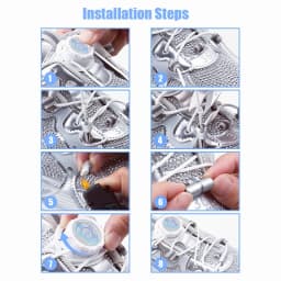 Install Simple Swivel Buckle Laces Automatic Shoelaces Without Ties Unisex Thick Rope Tennis Sneakers Shoelace Shoe Accessories