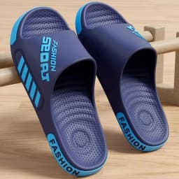 Unisex EVA Slippers 40-47 Flat Sole Home Slippers Fashion Open Toe Sandals for Home Beach Shower Indoor Outdoor Shoes
