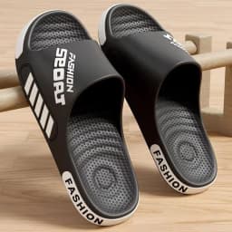 Unisex EVA Slippers 40-47 Flat Sole Home Slippers Fashion Open Toe Sandals for Home Beach Shower Indoor Outdoor Shoes