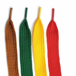 Solid Color Flat Shoe Laces, 20MM Thick Sturdy Strings, Universal Replacement for Campus 00s Basketball Shoes & Daily Sneakers