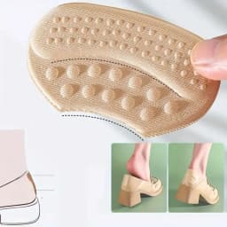 4PCS Soft Heel Grips for High Heels Anti-Chafing Cushion Pads Pain Relief Comfortable Shoe Inserts Heel Protectors