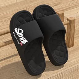 Four-Season Men's Fashion Slippers, Waterproof Non-Slip Casual Soft Perforated Bathroom Slippers, Suitable for Bathroom, Swimmin