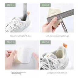 1/3/5Pairs Insoles For Shoes Patch Heel Pads Sport Winter Shoes Pads Back Sticker Adjustable Patches for Sneakers Cushion Insert