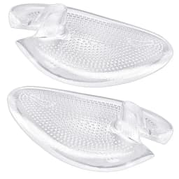 Silicone Slippers Sandals Forefoot Pad Flip-flop Pad Clip Foot Pads GEL Shoes Insole Foot Care Massage Particle Non-slip Cushion