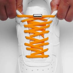 4Pcs/1Pair 100cm Elastic No Tie Shoelaces Metal Lock Shoe Laces For Kids Adult Sneakers Quick Shoelaces Semicircle Shoestrings