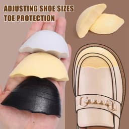 Anti Slip Sponge Forefoot Insert Pads Adjustable Shoe Size Toe Pad Toe Front Cushion Pain Relief Protector Women High Heel Gifts