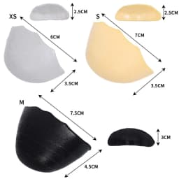 Anti Slip Sponge Forefoot Insert Pads Adjustable Shoe Size Toe Pad Toe Front Cushion Pain Relief Protector Women High Heel Gifts