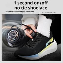 Automatic Shoelaces Without ties Install simple Swivel Buckle Laces Thick Rope Tennis Sneakers Shoelace Shoe Accessories 1Pair