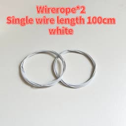 100cm Metal Wire Swivel Rope Shoe Rope Sneaker Shoe Laces Turnbuckle Repair Part Steel Wire Rope Original Firm No Tie Shoe Rope