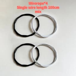 100cm Metal Wire Swivel Rope Shoe Rope Sneaker Shoe Laces Turnbuckle Repair Part Steel Wire Rope Original Firm No Tie Shoe Rope
