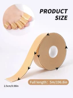 5M Silicone Gel Heel Cushion Protector Foot Feet Care Women Shoe Pads Insert Insole Sticker Useful Heel Protector Cushion Tapes