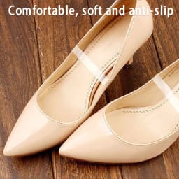 2 pairs Invisible Elastic Silicone Transparent Shoelaces for High Heel Shoes Fashion Design High Quality Straps Ankle Shoelace