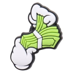 High Quality 1-21pcs Money Dollar Sign Shoes Charms DIY Garden Shoes Clog Aceessories Fit Man Woman Decorate