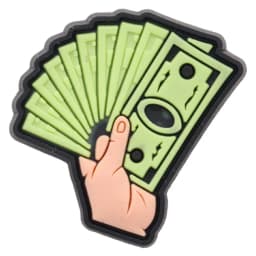 High Quality 1-21pcs Money Dollar Sign Shoes Charms DIY Garden Shoes Clog Aceessories Fit Man Woman Decorate