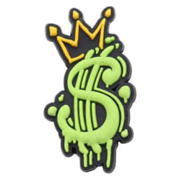 High Quality 1-21pcs Money Dollar Sign Shoes Charms DIY Garden Shoes Clog Aceessories Fit Man Woman Decorate