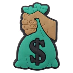 High Quality 1-21pcs Money Dollar Sign Shoes Charms DIY Garden Shoes Clog Aceessories Fit Man Woman Decorate