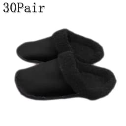 1pair Hole Shoes Velvet Liner Winter Warm Shoes Covers Thickened Soft Shoes Cover Detachable Cotton Sleeve Plush Inner Liner