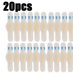 2-20pcs Invisible Adhesive Silicone Gel Blister Patches Hydrocolloid Foot Patch Heel Stickers for Heel Toe & Foot Skin Protectio