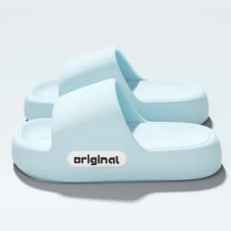 Thick Platform EVA Slippers for Women 2026 Spring Summer Non Slip Beach Flip Flops Woman Comfort Soft Sole Indoor Cloud Slippers