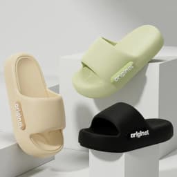 Thick Platform EVA Slippers for Women 2026 Spring Summer Non Slip Beach Flip Flops Woman Comfort Soft Sole Indoor Cloud Slippers