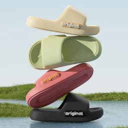 Thick Platform EVA Slippers for Women 2026 Spring Summer Non Slip Beach Flip Flops Woman Comfort Soft Sole Indoor Cloud Slippers