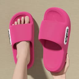 Thick Platform EVA Slippers for Women 2026 Spring Summer Non Slip Beach Flip Flops Woman Comfort Soft Sole Indoor Cloud Slippers