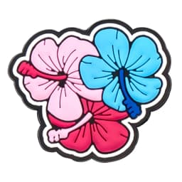 1/30pcs Tropical Flower Fruit Shoe Accessories PVC Shoe Decorations for Clogs Avocado Cactus Hibiscus Summer Shoe Charms