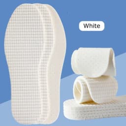 1Pair Latex Insoles for Shoes Soft Shoe Pads for Plantar Fasciitis Memory Foam Templates Pad Woman Man Step In The Shit Insole