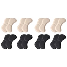 4 Pairs/8 Pairs Heel Insoles Pads Patch Pain Relief Anti-wear Cushion Feet Care Heel Protector Adhesive Back Sticker Insole