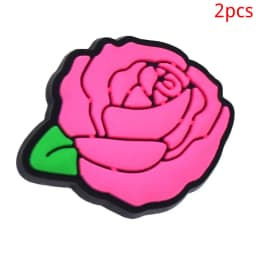 PVC Shoe Charms Garden Shoe Decoration Pink Girl Bear Dog Bag Buckle for Bag Pins Clog Accessories Wristband Women Girl Gifts