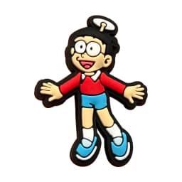 1-16pcs Doraemon Shoes Charms PVC Anime Shoe Accessories Fashion Boys Sandals Garden Shoe Buckle DIY Buckle