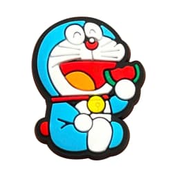 1-16pcs Doraemon Shoes Charms PVC Anime Shoe Accessories Fashion Boys Sandals Garden Shoe Buckle DIY Buckle