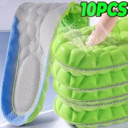 4D Sport Insoles for Men Women Soft High Elasticity Insole Running Shoes Pad Deodorant Orthopedic Arch Support Insert Cushion