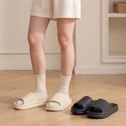 Big Size 48-49 Men Slippers Indoor Outdoor EVA Flat Sole Home Slippers For Women Man Soft Non-slip Couple Beach Shoes Sandals