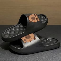 New Casual Innovative Design Animal-Themed Men's and Women's Shoes, Eva Soft-Soled Lightweight Home Slippers, High-Quality Exclusive Brand Slippers