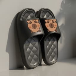 New Casual Innovative Design Animal-Themed Men's and Women's Shoes, Eva Soft-Soled Lightweight Home Slippers, High-Quality Exclusive Brand Slippers