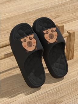 New Casual Innovative Design Animal-Themed Men's and Women's Shoes, Eva Soft-Soled Lightweight Home Slippers, High-Quality Exclusive Brand Slippers