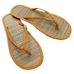 Breathable Summer Sandals,Rattan Sandals For Home/Outdoor Wear,Unisex Summer Flat Bottomed Straw Mat Slippers,For Casual Walk