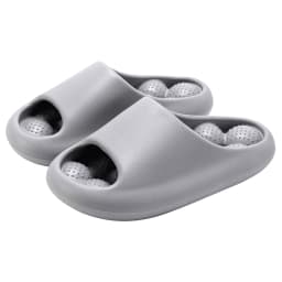 TZLDN Ergonomic EVA Unisex Bathroom Slippers Water-Leakage-Proof Massage Indoor Slippers Comfortable Breathable Casual Slippers