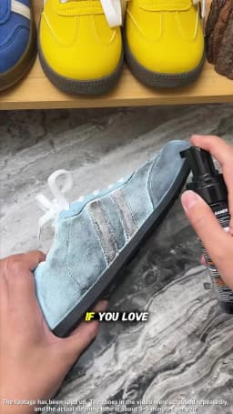 Premium Suede Nubuck Cleaning Kit Waterless Foam Shoe Cleaner Stain Remover Brush Care Set for Leather Sneaker UGG Winter Boots