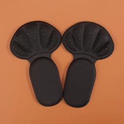 2/4/6/8 pieces Soft TPE Anti-Slip Heel Cushion Pads with Breathable Damping, Adjustable Height, and Cuttable Design