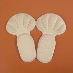 2/4/6/8 pieces Soft TPE Anti-Slip Heel Cushion Pads with Breathable Damping, Adjustable Height, and Cuttable Design