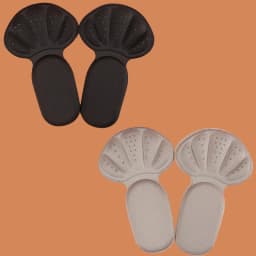 2/4/6/8 pieces Soft TPE Anti-Slip Heel Cushion Pads with Breathable Damping, Adjustable Height, and Cuttable Design